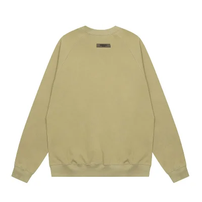 Свитшот Fear Of God Plain With Text Logo "Beige/Yellow" фото № 2