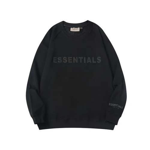 Свитшот Fear Of God Large Brand Inscription "Black"