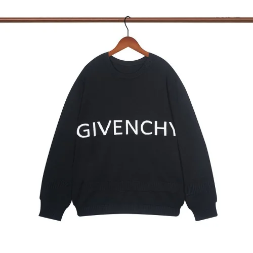 Свитшот Givenchy With A Large Text Logo "Black"