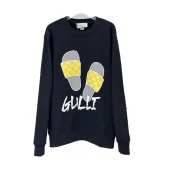 Свитшот Gucci Brand Inscription And Print "Black"