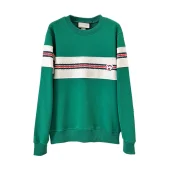 Свитшот Gucci With The Brand Logo In The Stripe "Green"