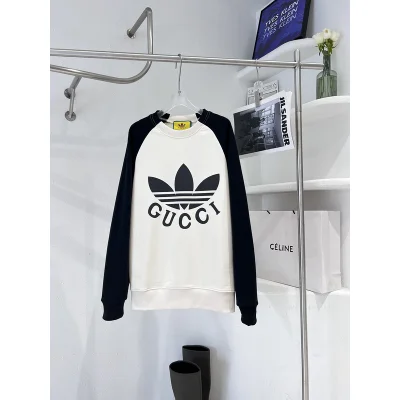 Свитшот Gucci X Adidas Brand Logo "White/Black" фото № 2 Свитшот Gucci X Adidas Brand Logo "White/Black" фото № 2