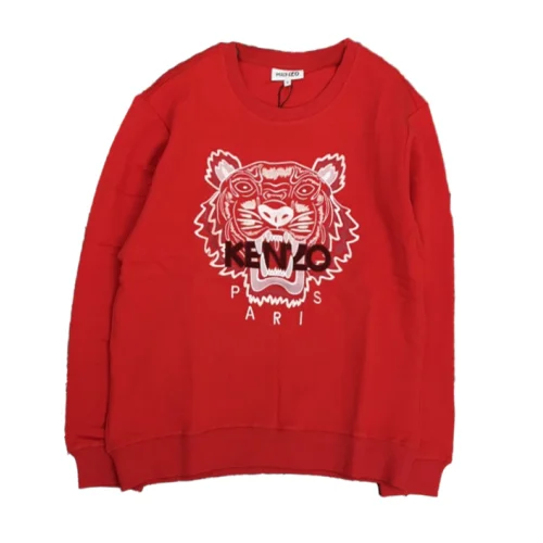 Свитшот Kenzo With Tiger Print "Red"