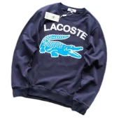 Свитшот Lacoste Front Lettering With Crocodile "Blue"