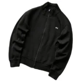Толстовка Lacoste Small Logo And Zipper "Black"