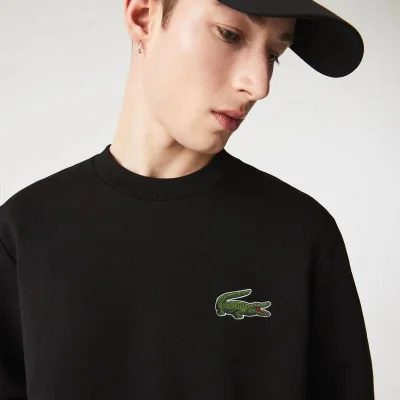 Свитшот Lacoste With A Crocodile "Black" фото № 4 Свитшот Lacoste With A Crocodile "Black" фото № 4