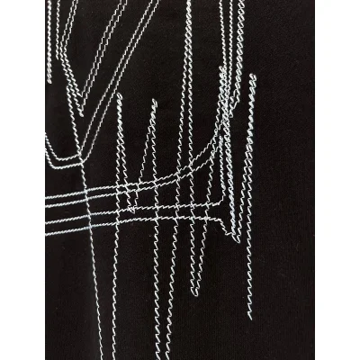 Свитшот Louis Vuitton Embroidery "Black" фото № 5