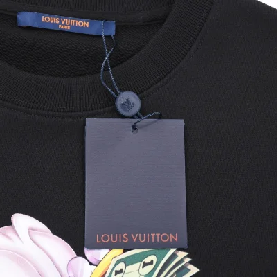 Свитшот Louis Vuitton Duck Stories Print "Black" фото № 5