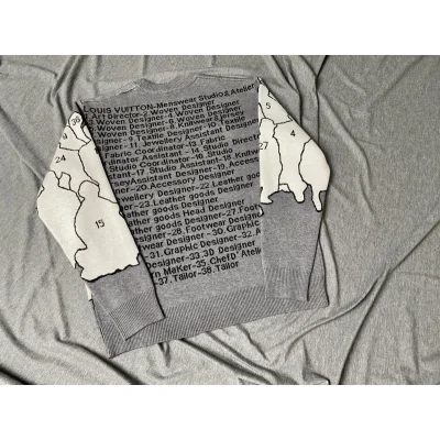 Свитшот Louis Vuitton Many Unknowns "Gray" фото № 4 Свитшот Louis Vuitton Many Unknowns "Gray" фото № 4