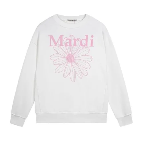 Свитшот Mardi Mercredi Chamomile Flower "White, Pink"