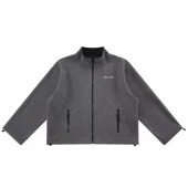 Свитшот Miu Miu Form Fitting Style Zip "Gray"