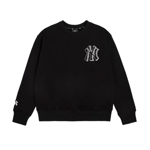 Свитшот MLB Letter B And Brand Logo "Black"