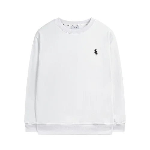 Свитшот MLB With Letters Patch "White"