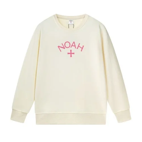 Свитшот Noah With Text Logo And Cross "Cream/Pink"