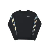 Свитшот OFF-WHITE Diagonal Arrows With A Picture "Black"