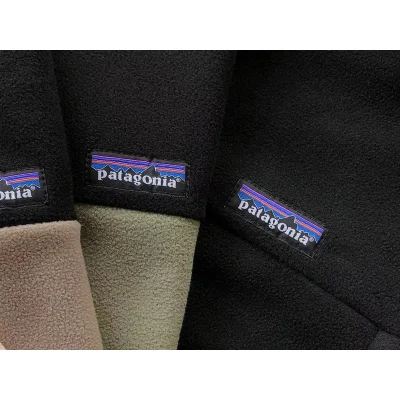 Толстовка Patagonia Bicolor With Zipper And Small Logo "Black" фото № 7