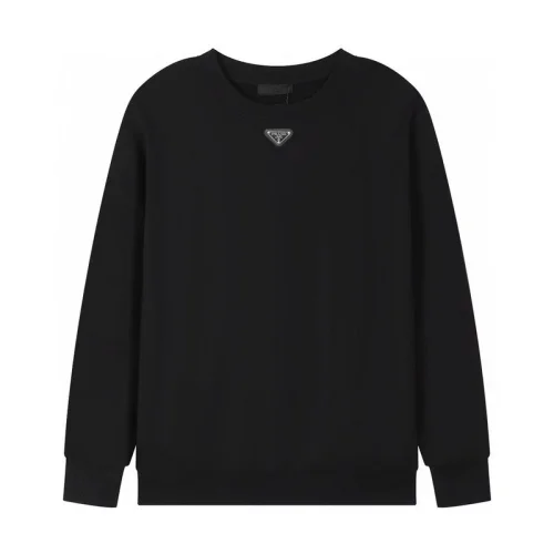 Свитшот Prada With The Icon In The Center "Black"