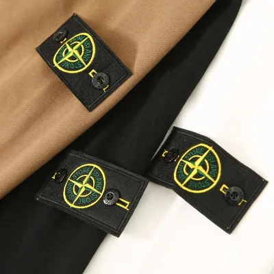 Свитшот Stone Island Solid Color With Patch "Brown" фото № 3
