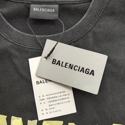 Майка Balenciaga Sporty Style With Logo "Black" фото № 2 Майка Balenciaga Sporty Style With Logo "Black" фото № 2