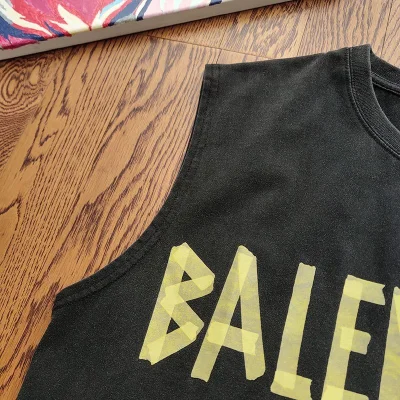 Майка Balenciaga Sporty Style With Logo "Black" фото № 6 Майка Balenciaga Sporty Style With Logo "Black" фото № 6