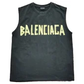 Майка Balenciaga Sporty Style With Logo "Black"