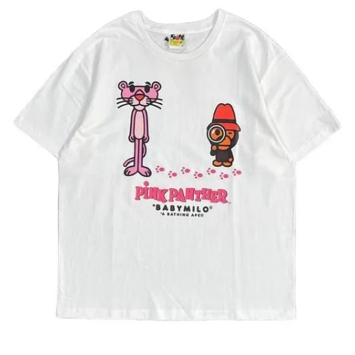 Футболка A Bathing Ape In The Footsteps "White"