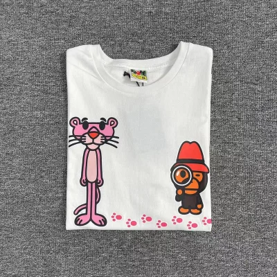 Футболка A Bathing Ape In The Footsteps "White" фото № 7 Футболка A Bathing Ape In The Footsteps "White" фото № 7