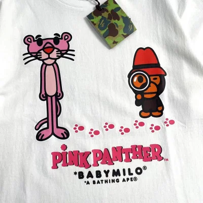 Футболка A Bathing Ape In The Footsteps "White" фото № 8 Футболка A Bathing Ape In The Footsteps "White" фото № 8