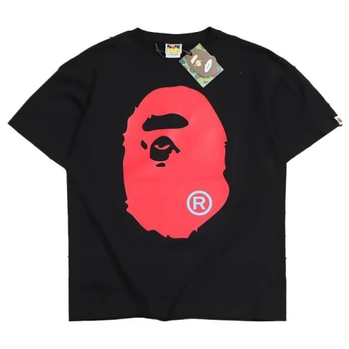Футболка A Bathing Ape Having Large Brand Print "Black"