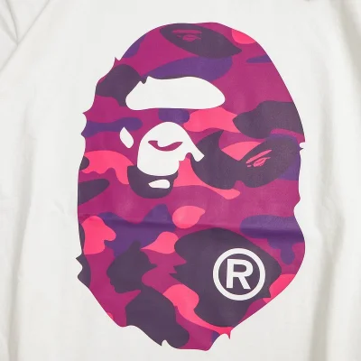 Футболка A Bathing Ape Violet Camouflage Monkey Had "White" фото № 3 Футболка A Bathing Ape Violet Camouflage Monkey Had "White" фото № 3