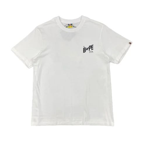 Футболка A Bathing Ape Stars "White"