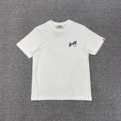 Футболка A Bathing Ape Stars "White" фото № 3