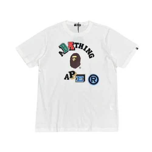 Футболка A Bathing Ape Hairy Monkey "White"