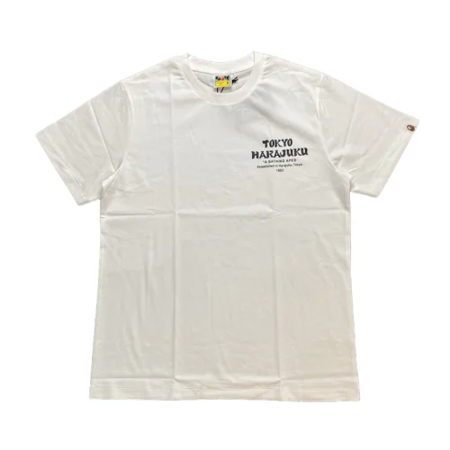 Футболка A Bathing Ape Tokyo Harajuku "White"