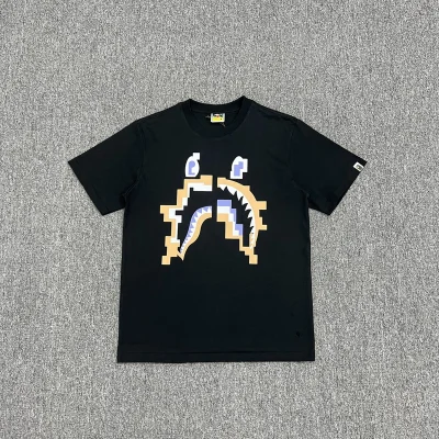 Футболка A Bathing Ape Crumbled Image "Black" фото № 7