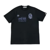 Футболка A Bathing Ape Print Airplane Flight "Black/Blue"