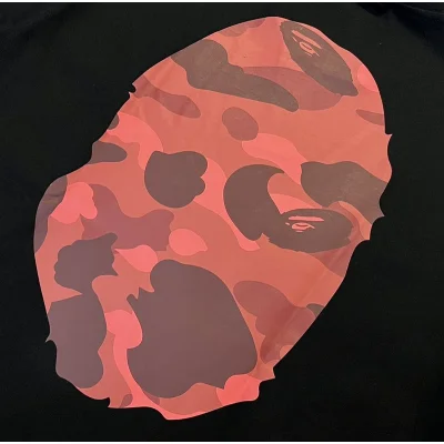Футболка A Bathing Ape With Print On Both Sides "Black/Red" фото № 5