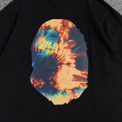 Футболка A Bathing Ape With Bright Picture "Black" фото № 4