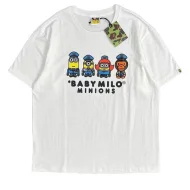 Футболка A Bathing Ape Minion Print "White"