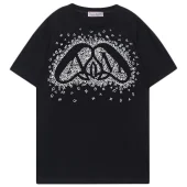 Футболка Alexander McQueen Image From Logo Letters "Black"