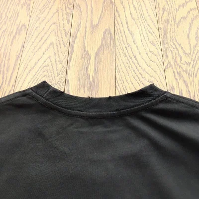 Футболка Alexander Wang With Glare From The Logo "Black" фото № 4