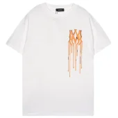 Футболка Amiri Flowing Logo "White"