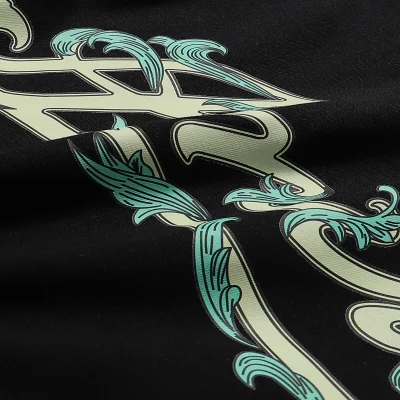 Футболка Amiri Frontside Forest Logo "Black" фото № 3