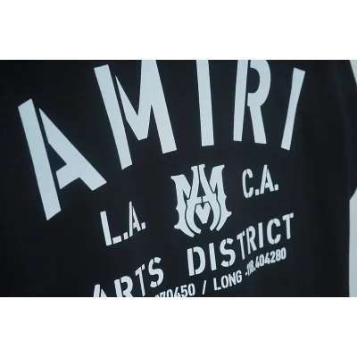 Футболка Amiri Arts District "Black" фото № 7