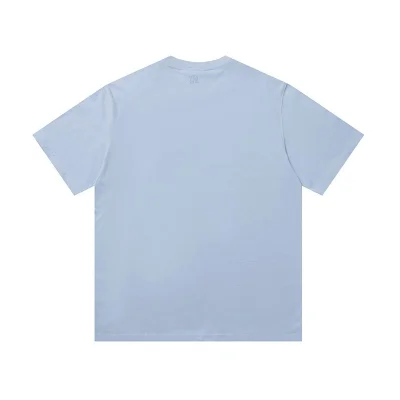 Футболка Amiri With Logo By Color "Blue" фото № 2