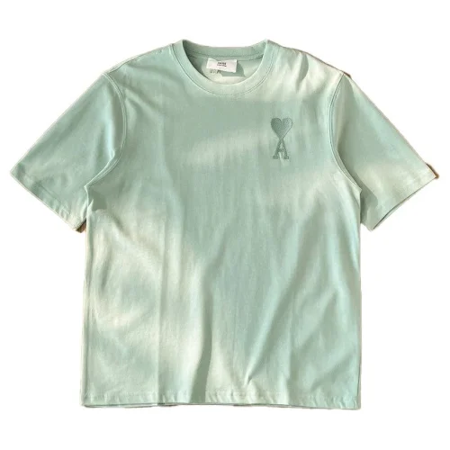 Футболка Amiri Ami Logo "Mint"