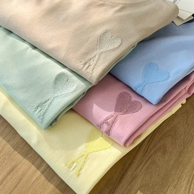 Футболка Amiri Ami Logo "Mint" фото № 3