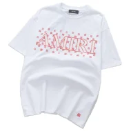 Футболка Amiri With Text Logo-Patch Футболка Amiri With Text Logo-Patch