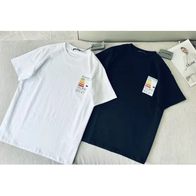 Футболка Balenciaga Go Check Out "Black" фото № 5