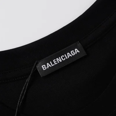Футболка Balenciaga Colorful Logo - Cotton "Black" фото № 3 Футболка Balenciaga Colorful Logo - Cotton "Black" фото № 3